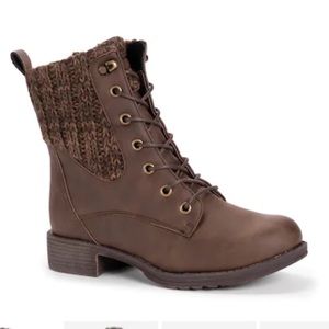 Brown Combat Boots
